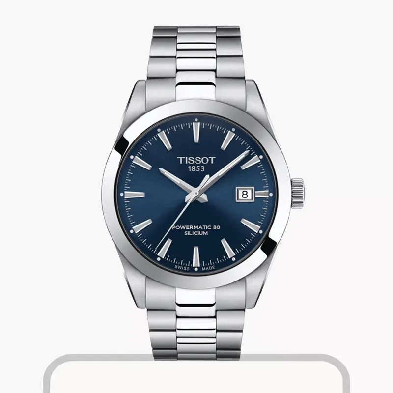 Tissot Gentleman Quartz Blue Dial Men's Watch- T127.410.11.041.00